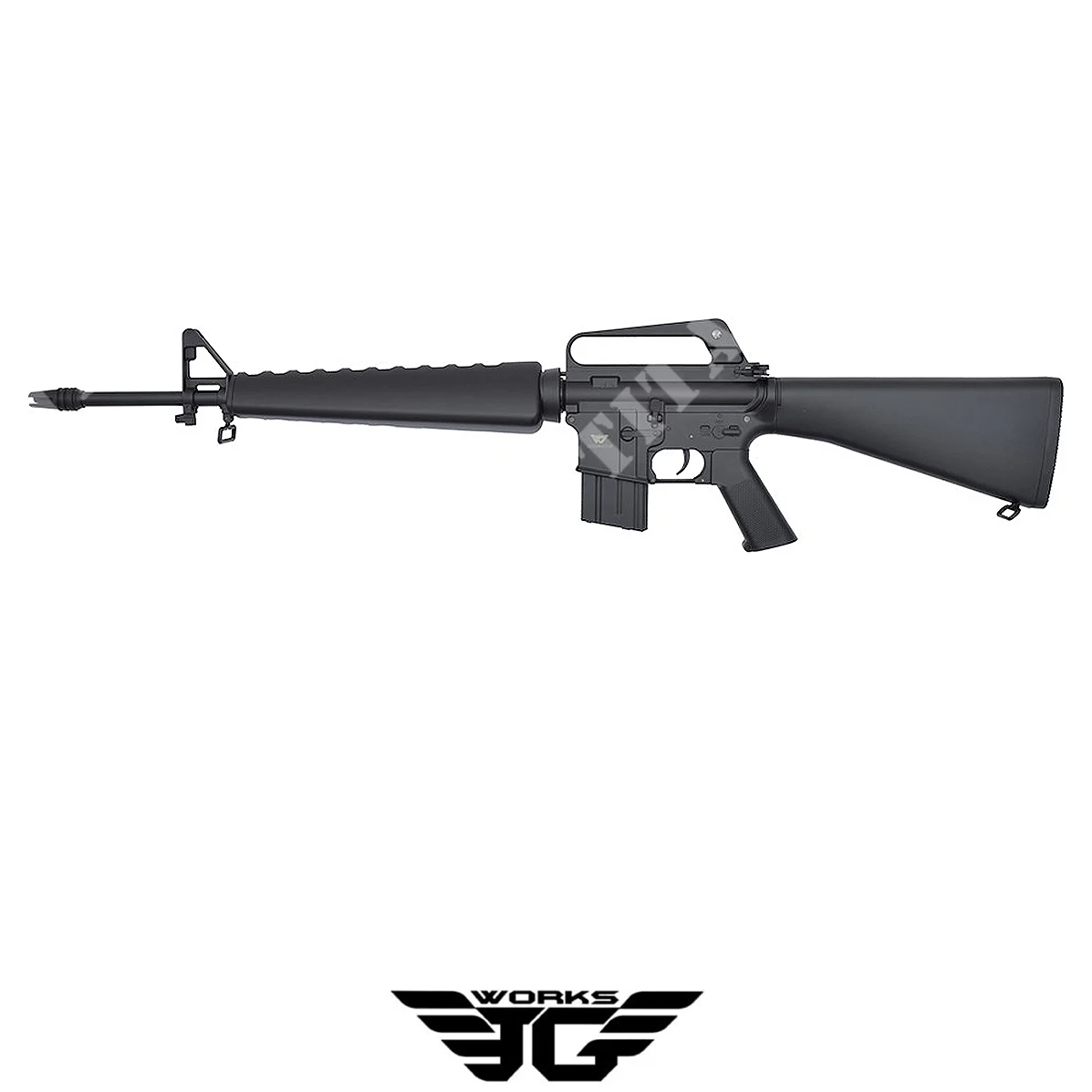 Fusil JG M16A1 1601MG negro (T3099)