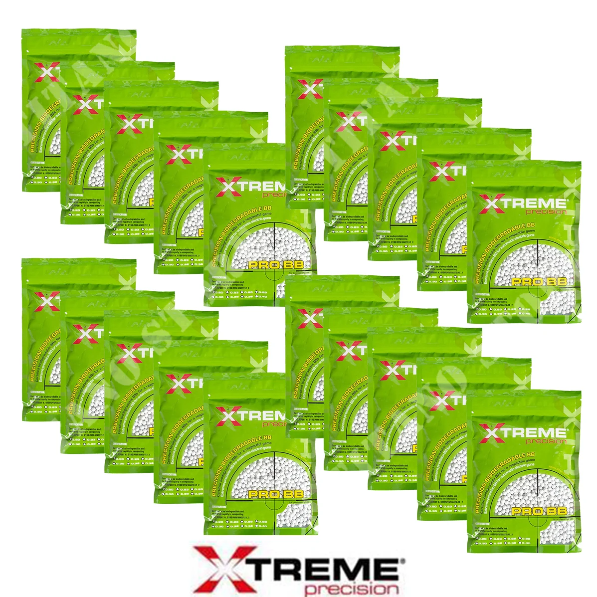 20 gránulos BIO 0.36 blancos de extrema precisión (BIO-36W-C-20)