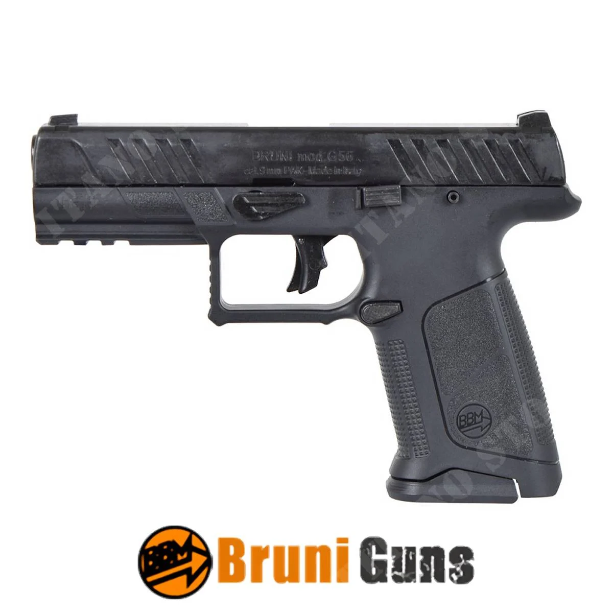 PISTOLA DE FOLLAJE G56 9MM NEGRA BRUNI GUNS (BR-5601)