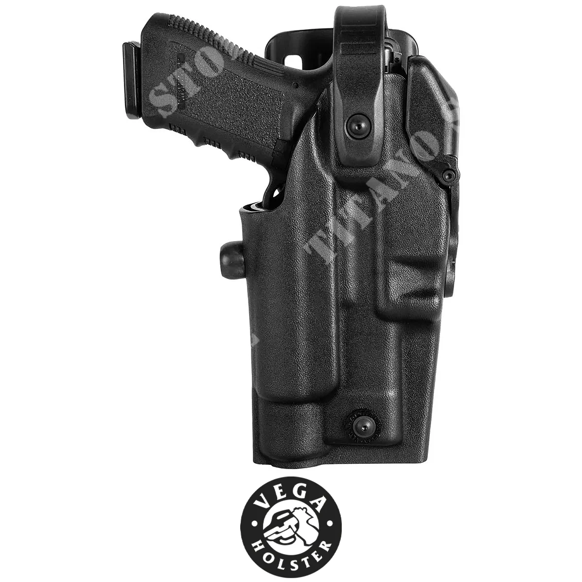 FUNDA PARA GLOCK G17 + LINTERNA + MIRA DE PUNTO ROJO QUANTUM VEGA (VKQO804N)