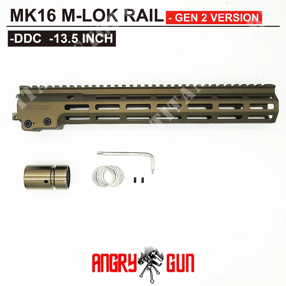 RIS MK16 GEN2 DDC ANGRYGUN de 13,5'' (MK16G2-13.5-DDC)