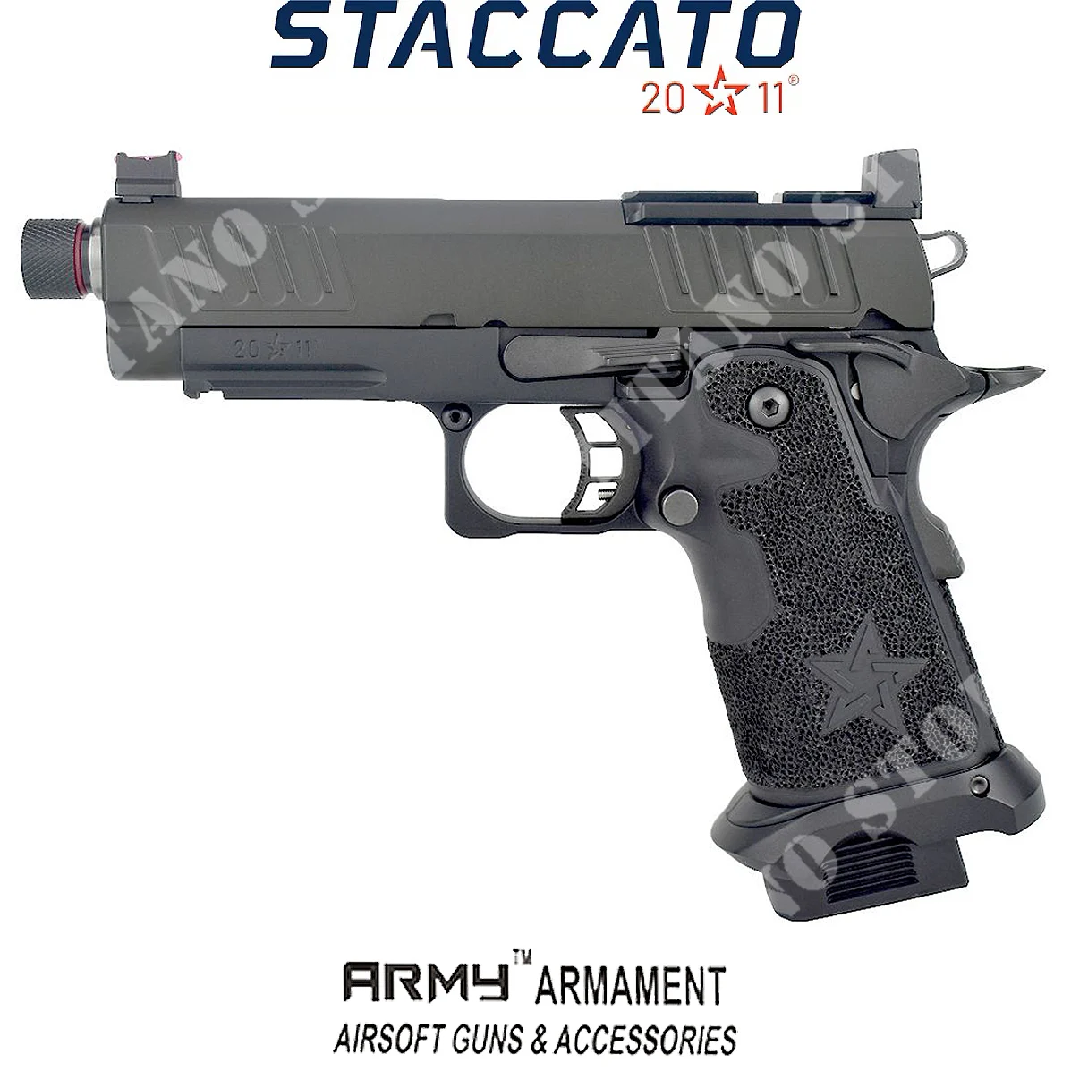 CAÑÓN DE GAS 2011-OC C2 CNC DESMONTABLE DE ARMADO EJÉRCITO (ARM-R612A)