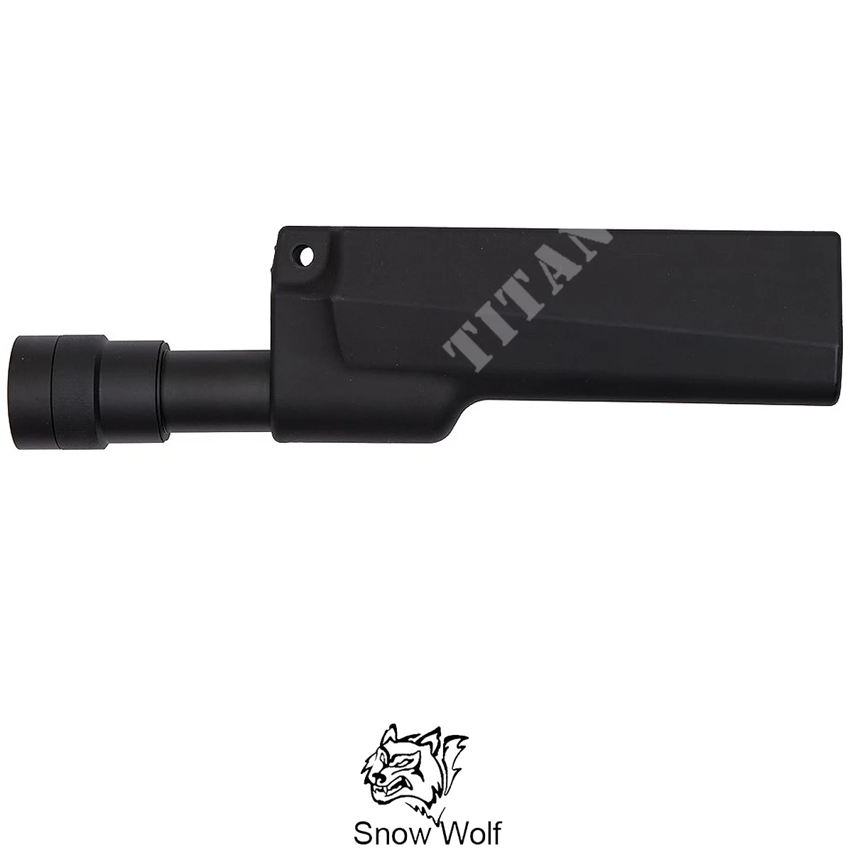 PROTECTOR DE MANO SNOW WOLF CON LINTERNA PARA MP5 NEGRO (SW-MP5HG2)