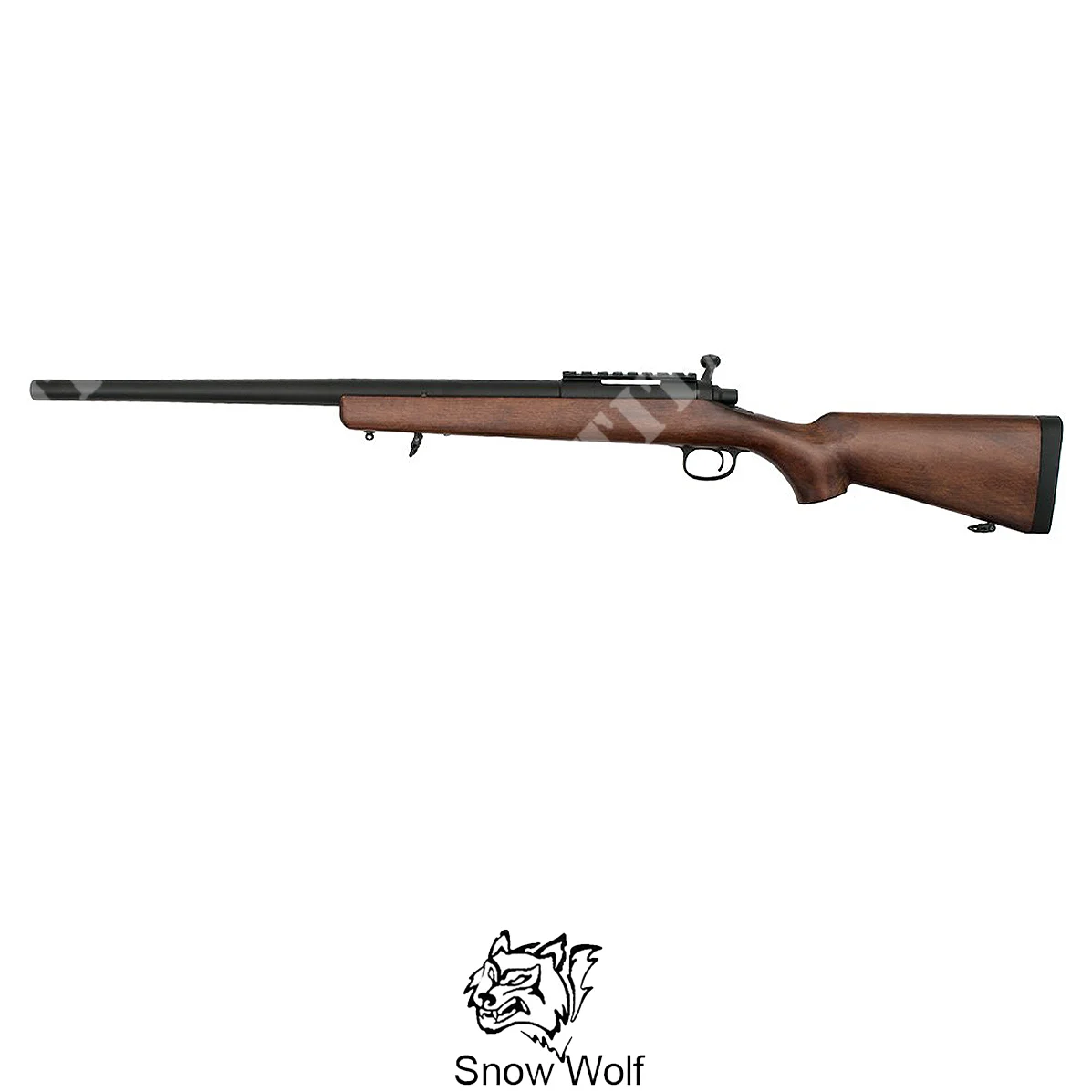 RIFLE DE MADERA REAL SNOW WOLF VSR-10 (SW-10W)