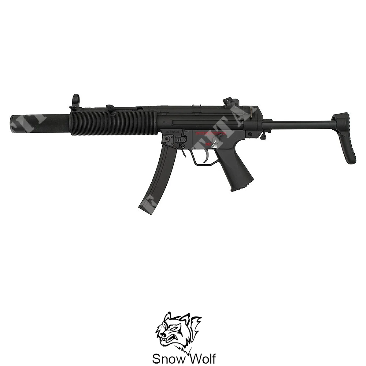 Fusil MP5SD6 ABS SW-057 Black Snow Wolf (SW-057SP)