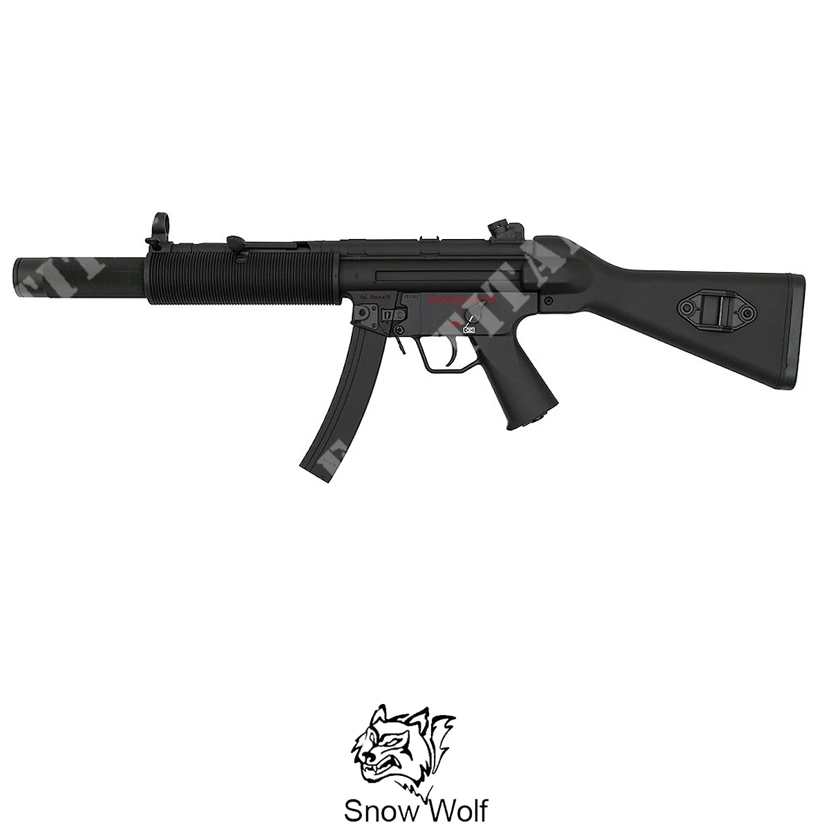 Fusil MP5SD5 ABS SW-056 Black Snow Wolf (SW-056SP)