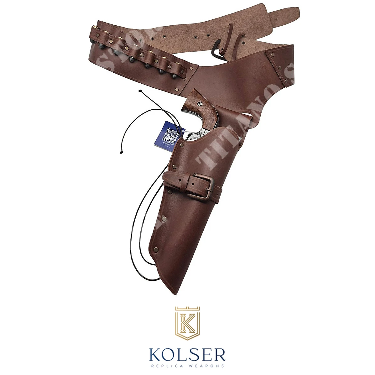 Cinturón West Belt con pistola y estuches Kolser (KLS-K1112)