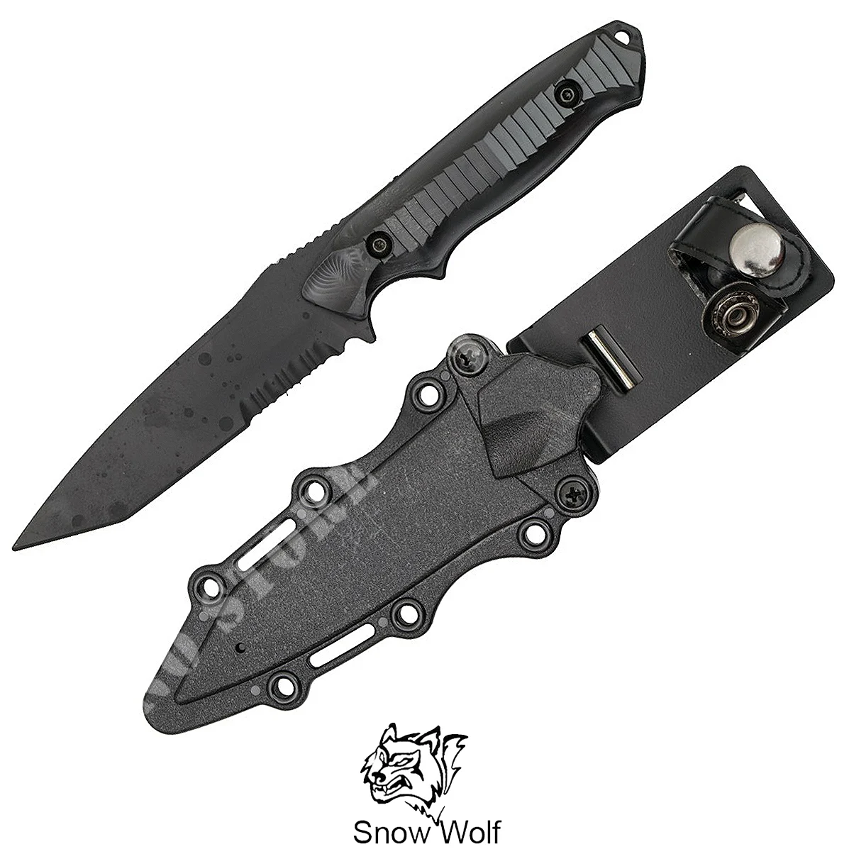 Cuchillo BC 141 de juguete negro Snow Wolf (SW-TD019)