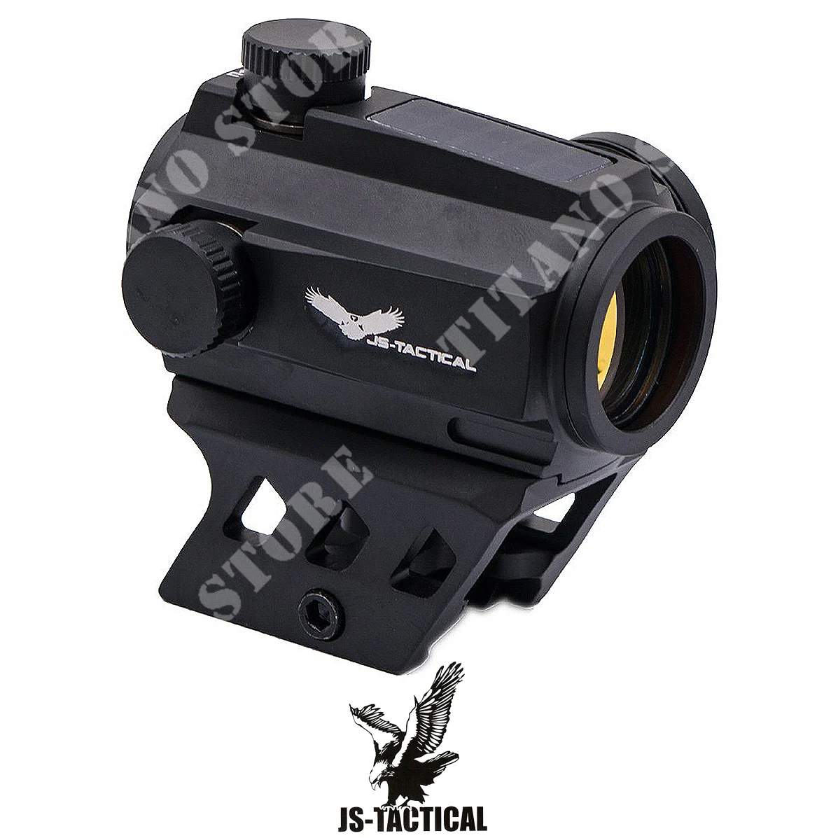 MIRA TÁCTICA DE PUNTO ROJO SOLAR NEGRA (JS-R5T)