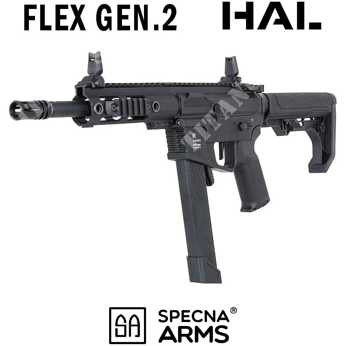 SA-FX01 FLEX LIGHT OPS HAL GEN2 RIFLE NEGRO SPECNA (SPE-01-047452)