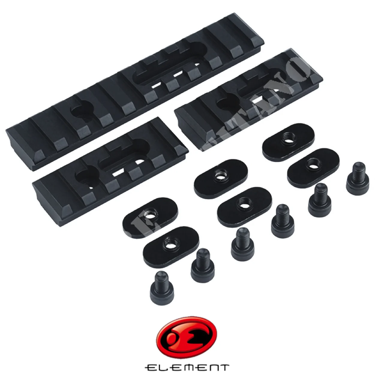 SET 3 CORREDERAS METAL PTS ELEMENTO MOE(EL-EX225)