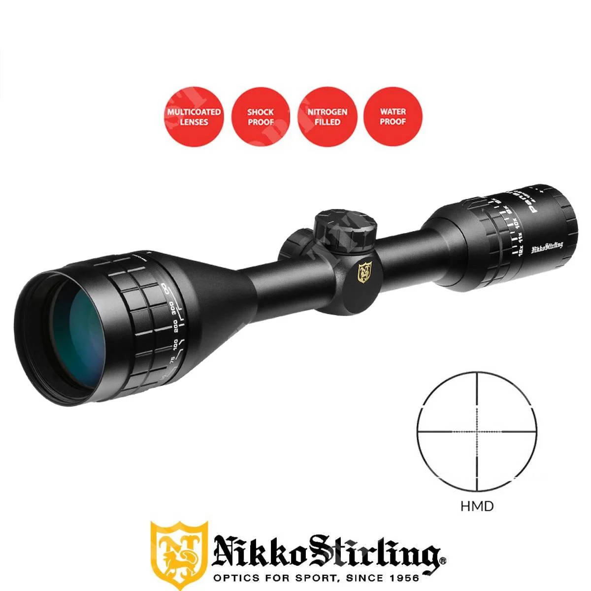 VISOR PANAMAX 4-12X50 AO HMD NIKKO STIRLING (392865)
