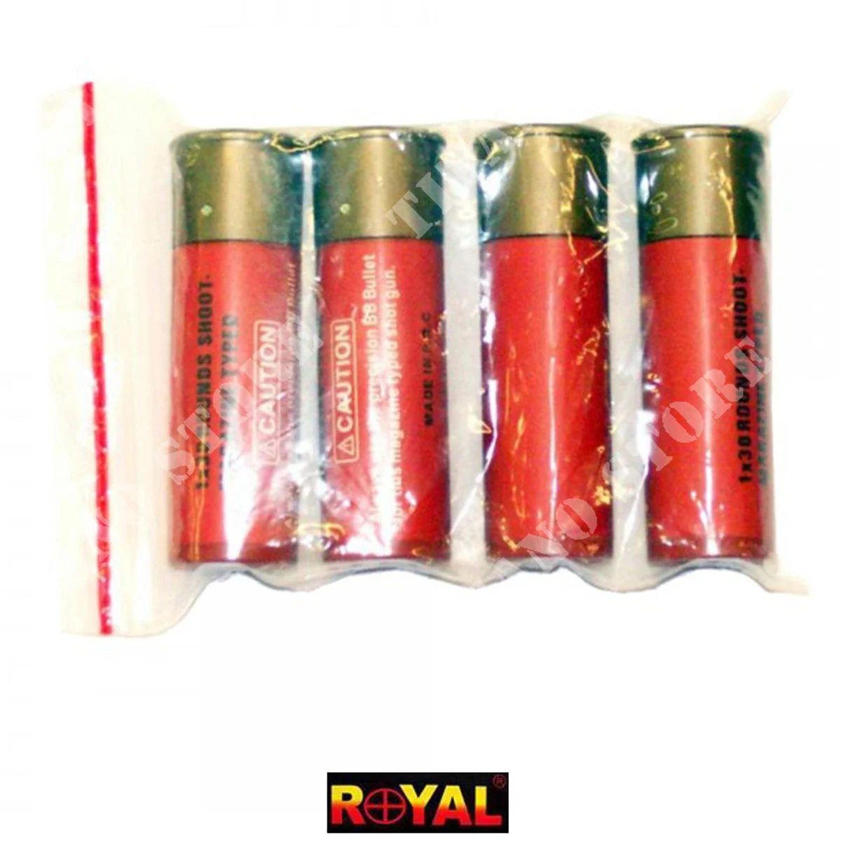 4 MALETINES DE ESCOPETAS 30 ROYAL (CAR 186)