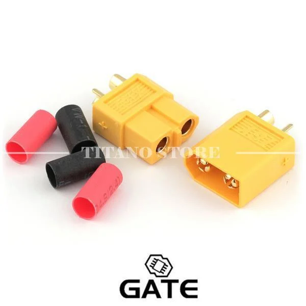 PAREJA DE CONECTORES DE PUERTA XT-60 (GXC)