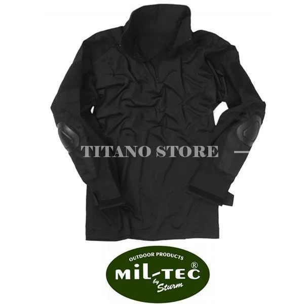 CAMISETA TÁCTICA MIL-TEC NEGRA (10513102)