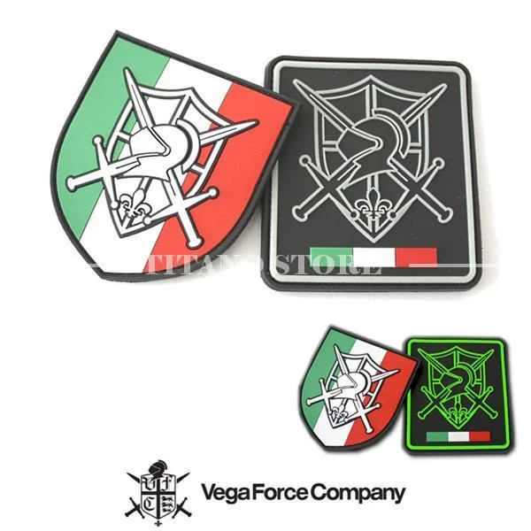2 PARCHES 3D EN PVC CON LOGO VFC (VFC-SETITA)