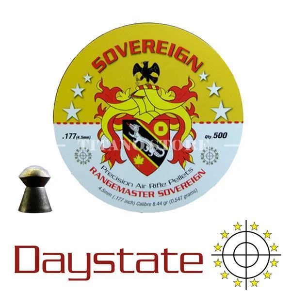 PIOMBINI RANGEMASTER SOVEREIGN CAL. 4.5 - 500 PCS DAYSTATE (04W13)