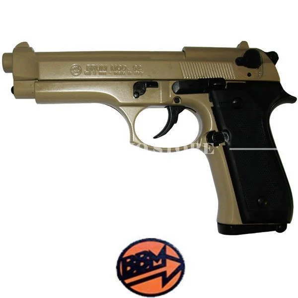 92 BLANCOS 9mm TAN - BRUNI (9BBM92-T)