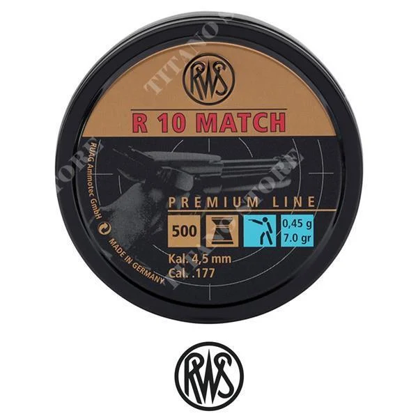 PLOMOS RWS R10 PARTIDO 4,50 (750140) 500PZ