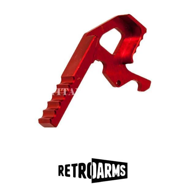 RETROARMS CNC M4 EXTENSIÓN DE PALANCA DE ARMADO ROJO (6673)