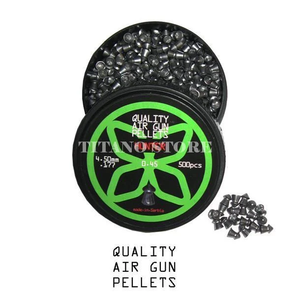 PIOMBINI CAL. PELLETS DE PISTOLA DE AIRE DE CALIDAD HUNTER DE 4.5MM (QAP-H)