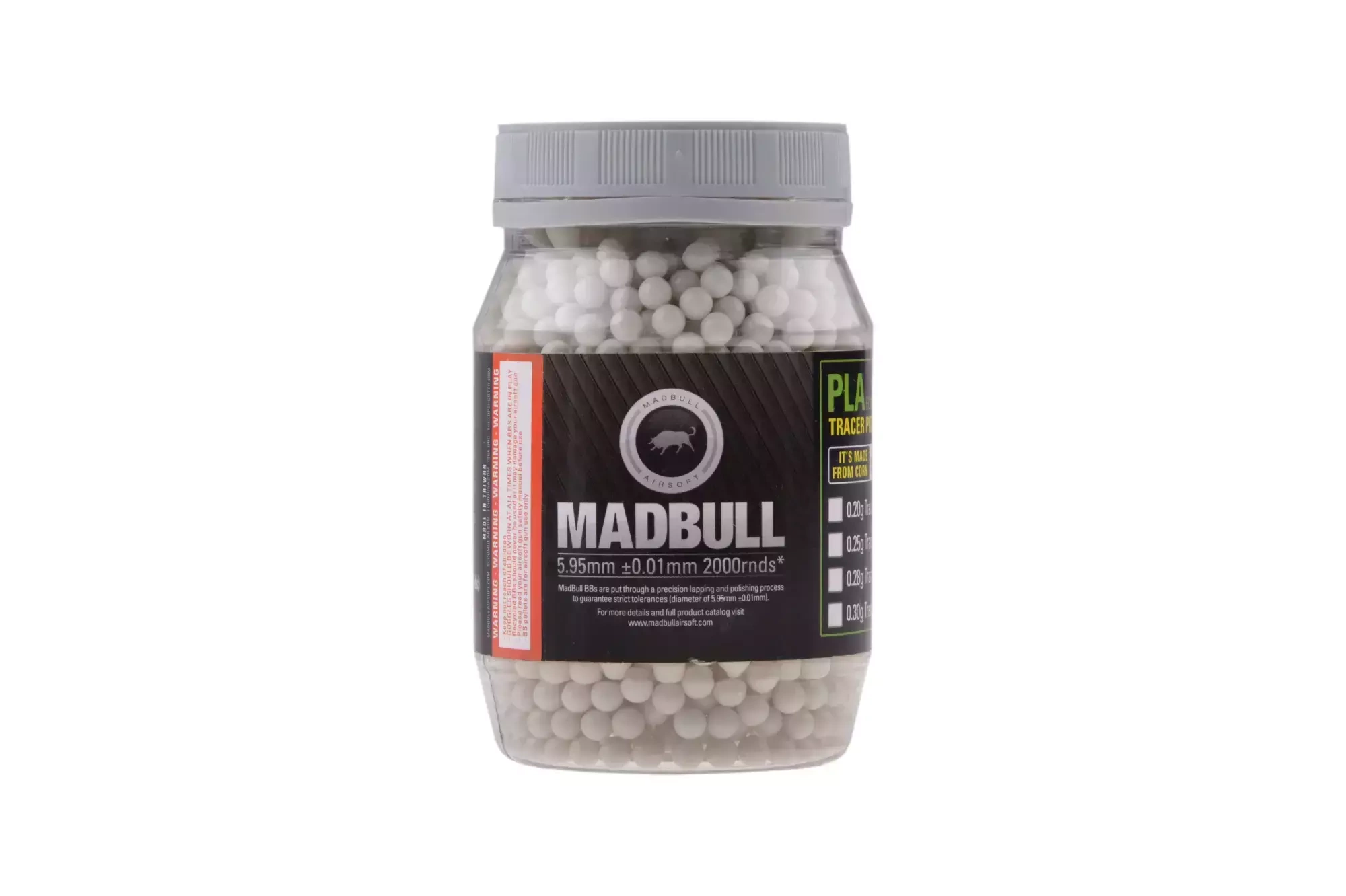 Bolas Tracer 0.20g Madbull 2000 uds