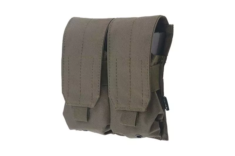Bolsa doble para cargadores tipo M4/M16 - verde oliva